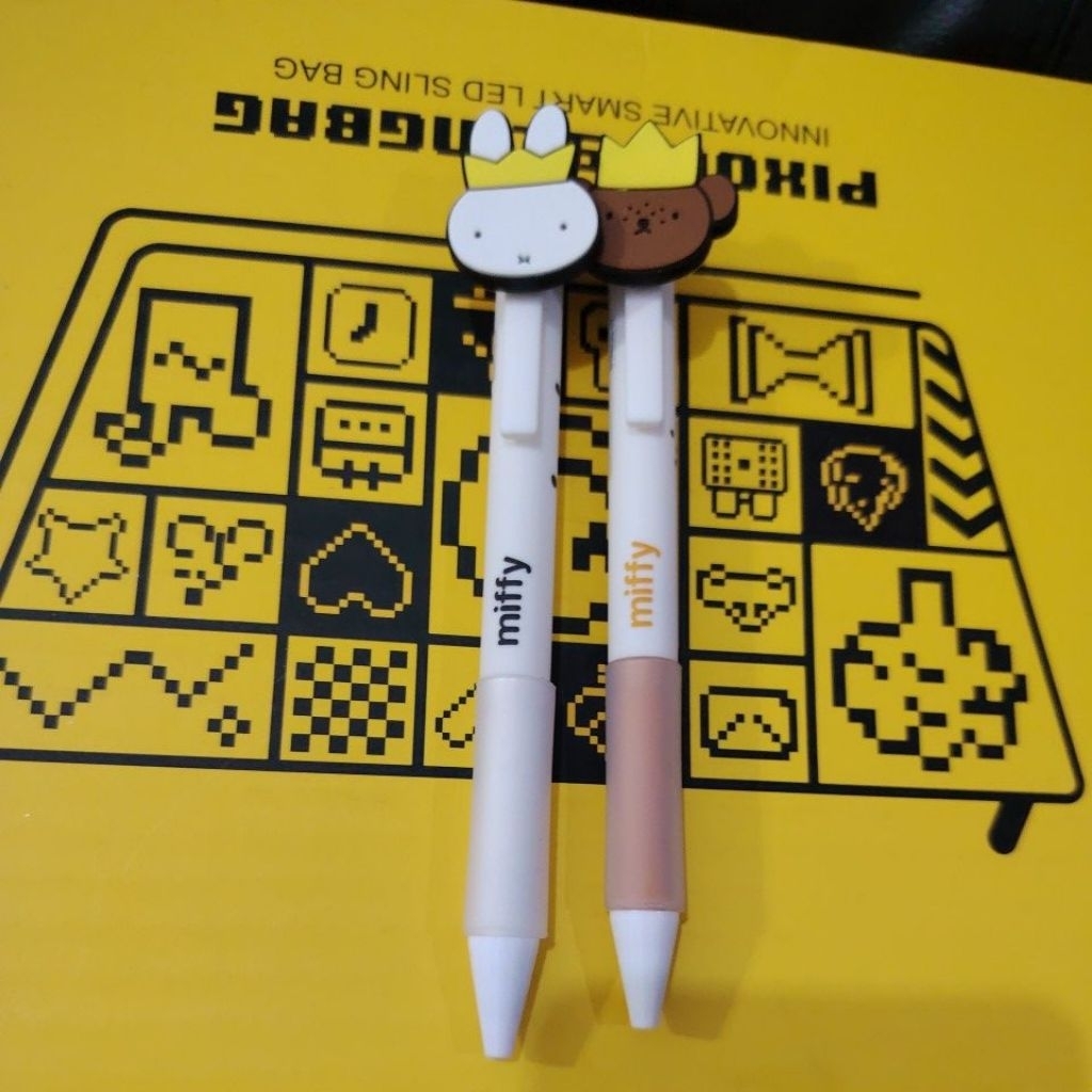 Bolpoin Bolpen Pen miffy boris sepasang