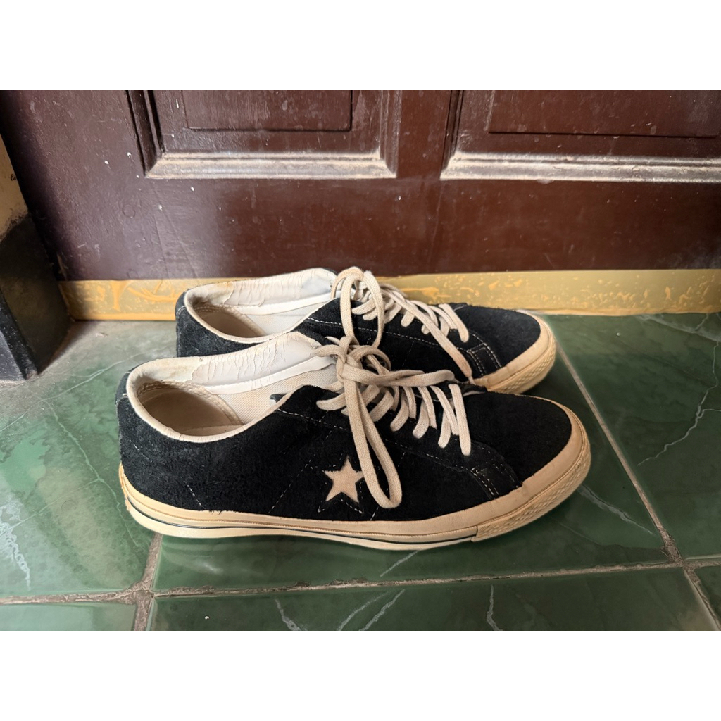 Converse One Star Suede Black