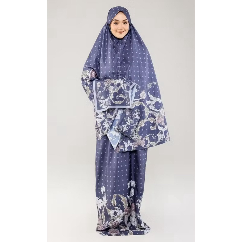BUTTONSCARVES The Royale Easy Care Prayer Robe - Navy