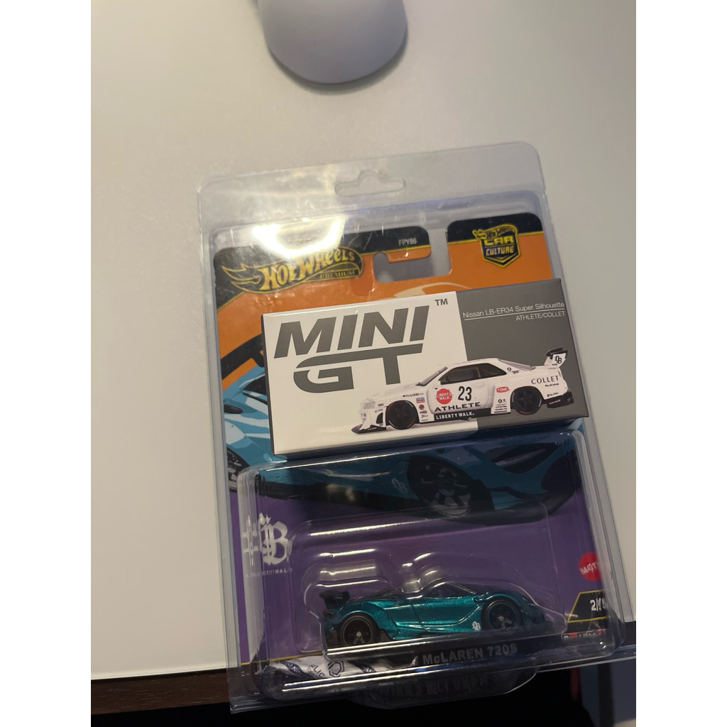 Mini Gt LBWK & Hotwheels Mclaren LBWK Silhouette