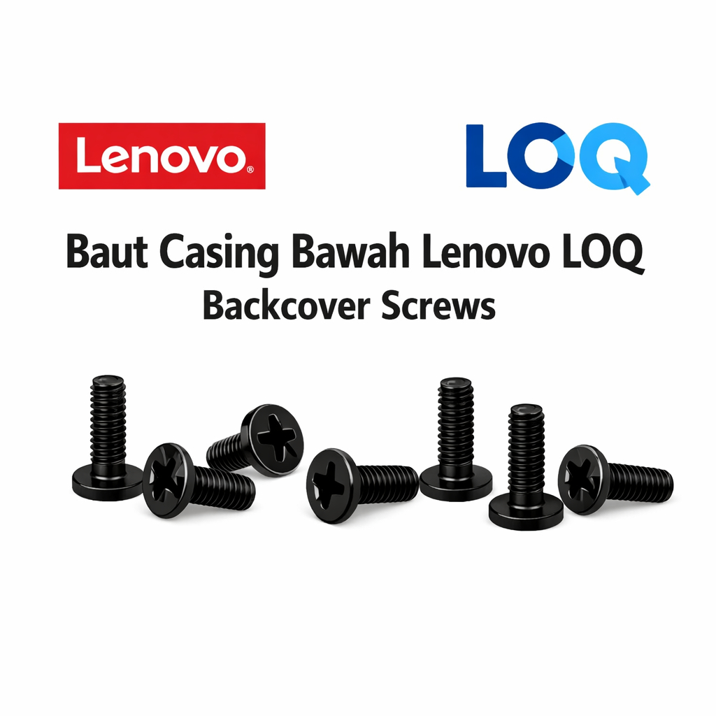 Baut Laptop Lenovo LOQ – Baut Casing Bawah / Tutup Belakang