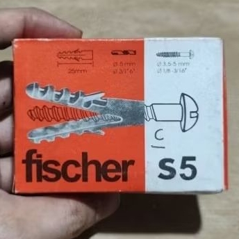 Fisher Plastik Sekrup S5 & S6