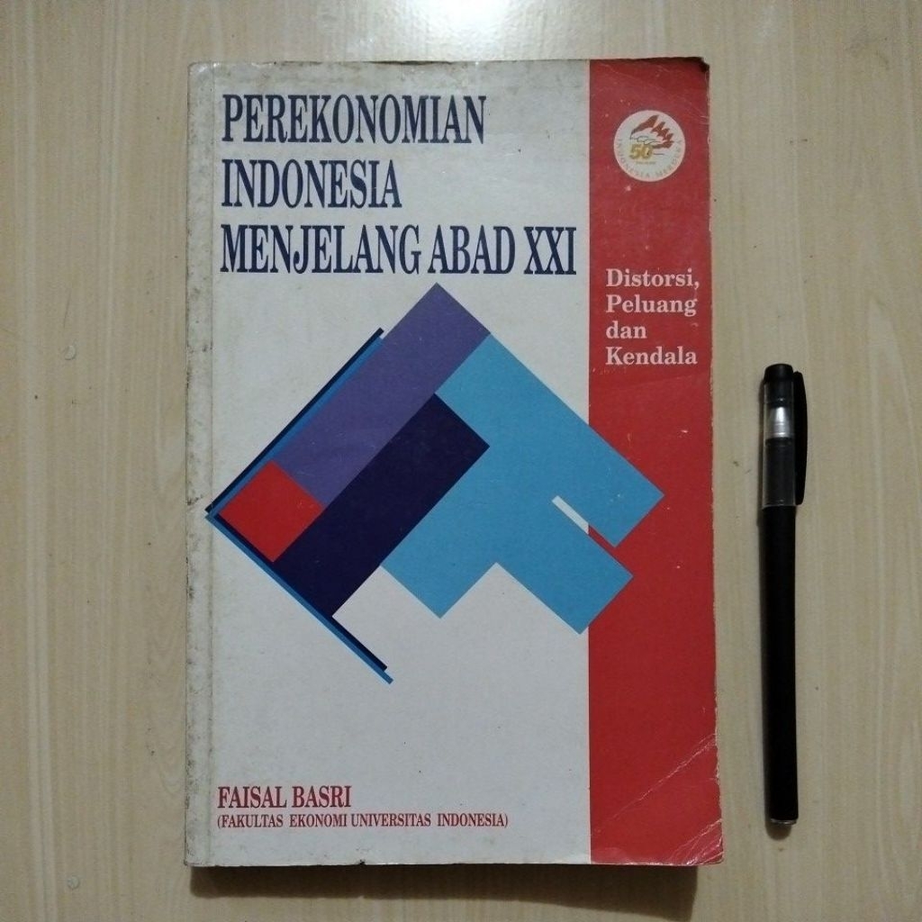 PEREKONOMIAN INDO MENJELANG ABAD XXI - FAISAL BASRI - PENERBIT ERLANGGA 1997 - Buku Bekas Murah Orig
