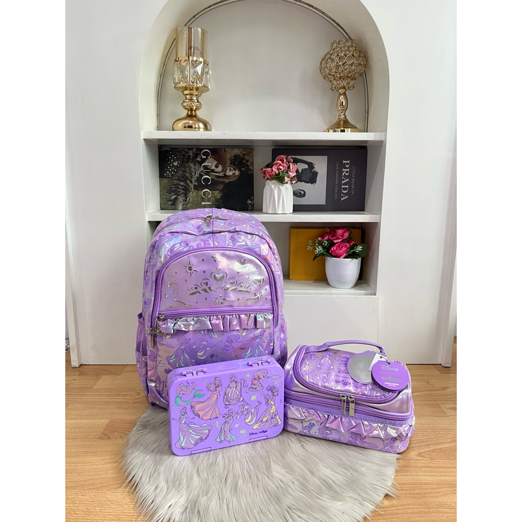 TAS ANAK SMIGGLE SERIES - DISNEY PRINCESS SET