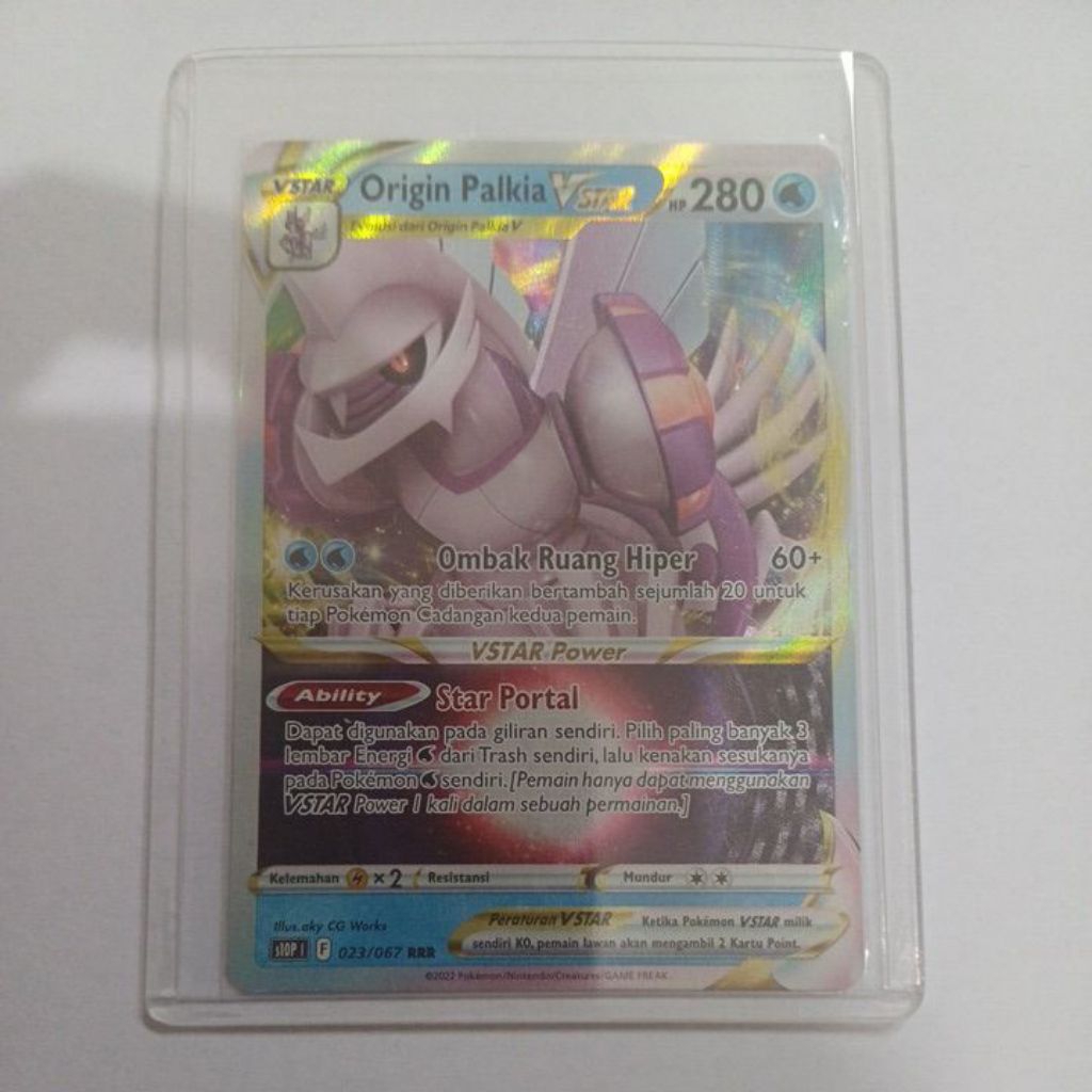 Origin Palkia VStar (RRR) 023/067 -Pokemon TCG Indonesia