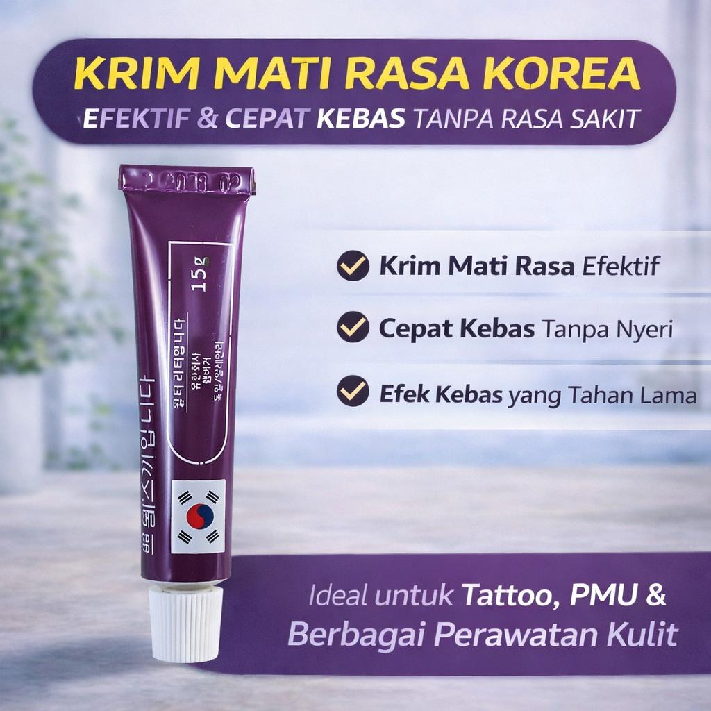 Walter Ritter Numbing Cream | Krim Baal Sulam Tato/Alis/Bibir untuk Perawatan Aman & Efektif