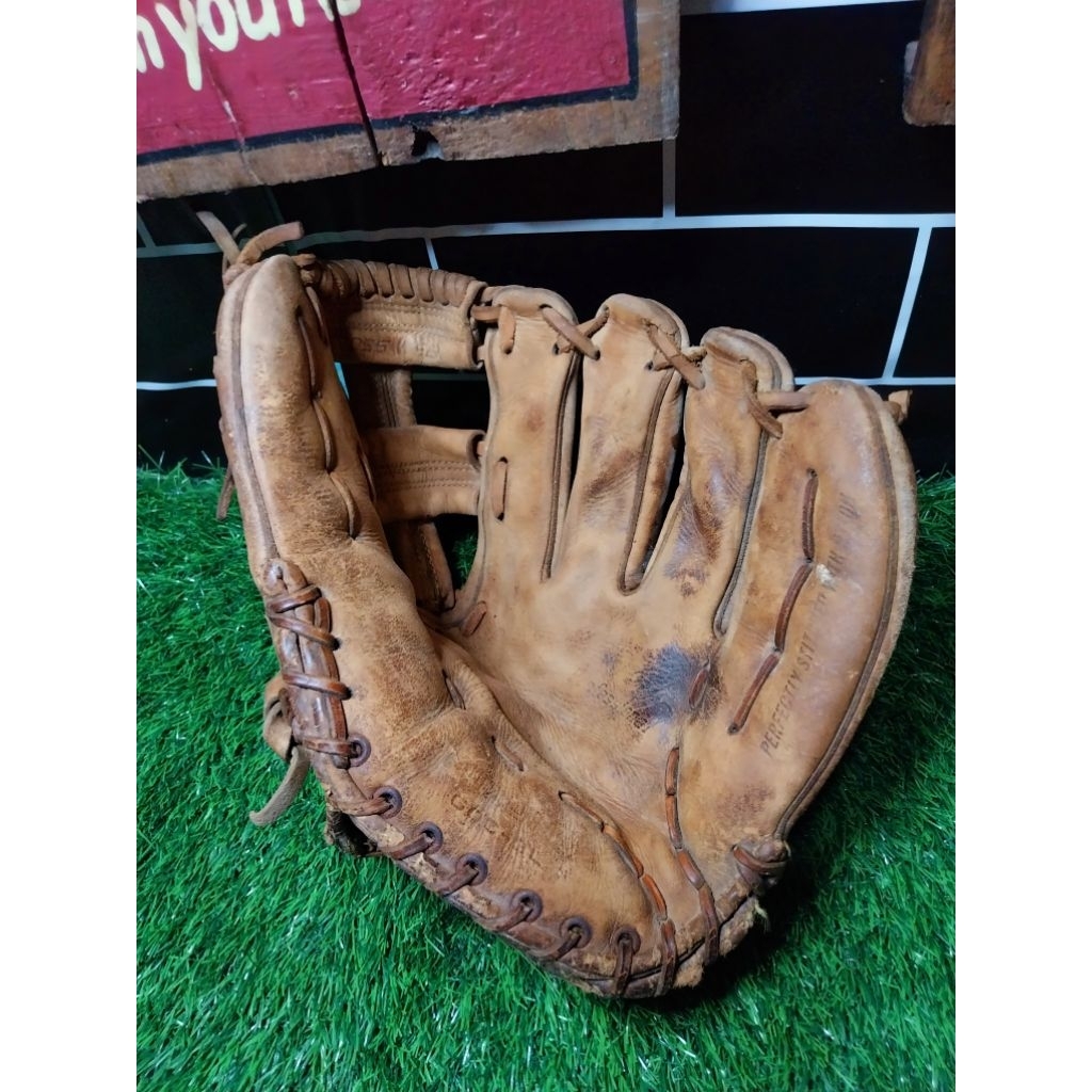Glove baseball / Softball mizuno kulit / Sarung tangan baseball