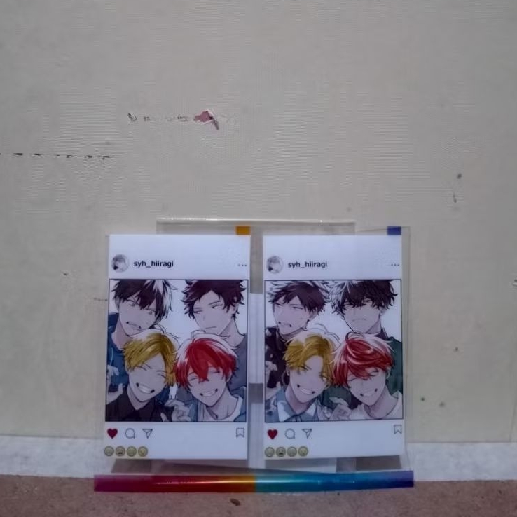 Given Polaroid & Clear Card Mafuyu Uenoyama Haruki Akihiko Ugetsu