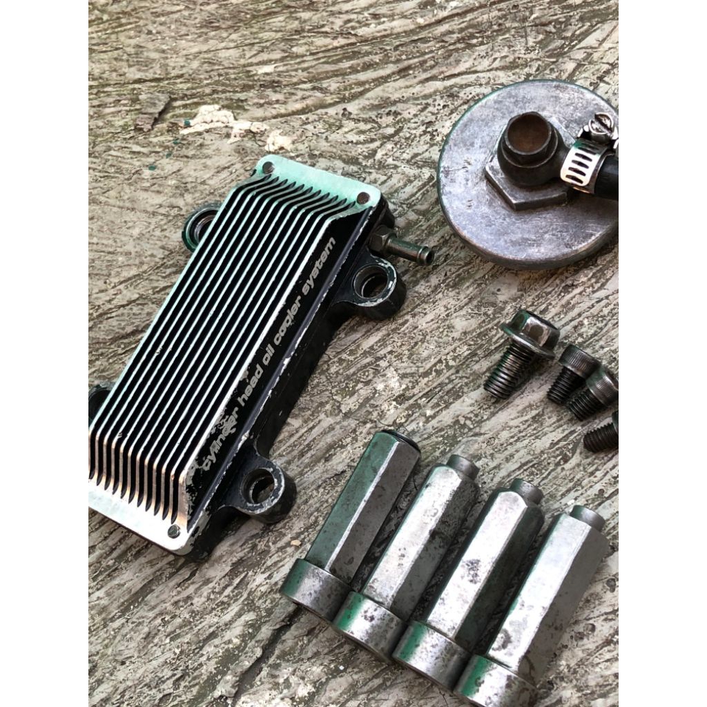 Oil cooler koso untuk mio sporty,smile,soul,dll.