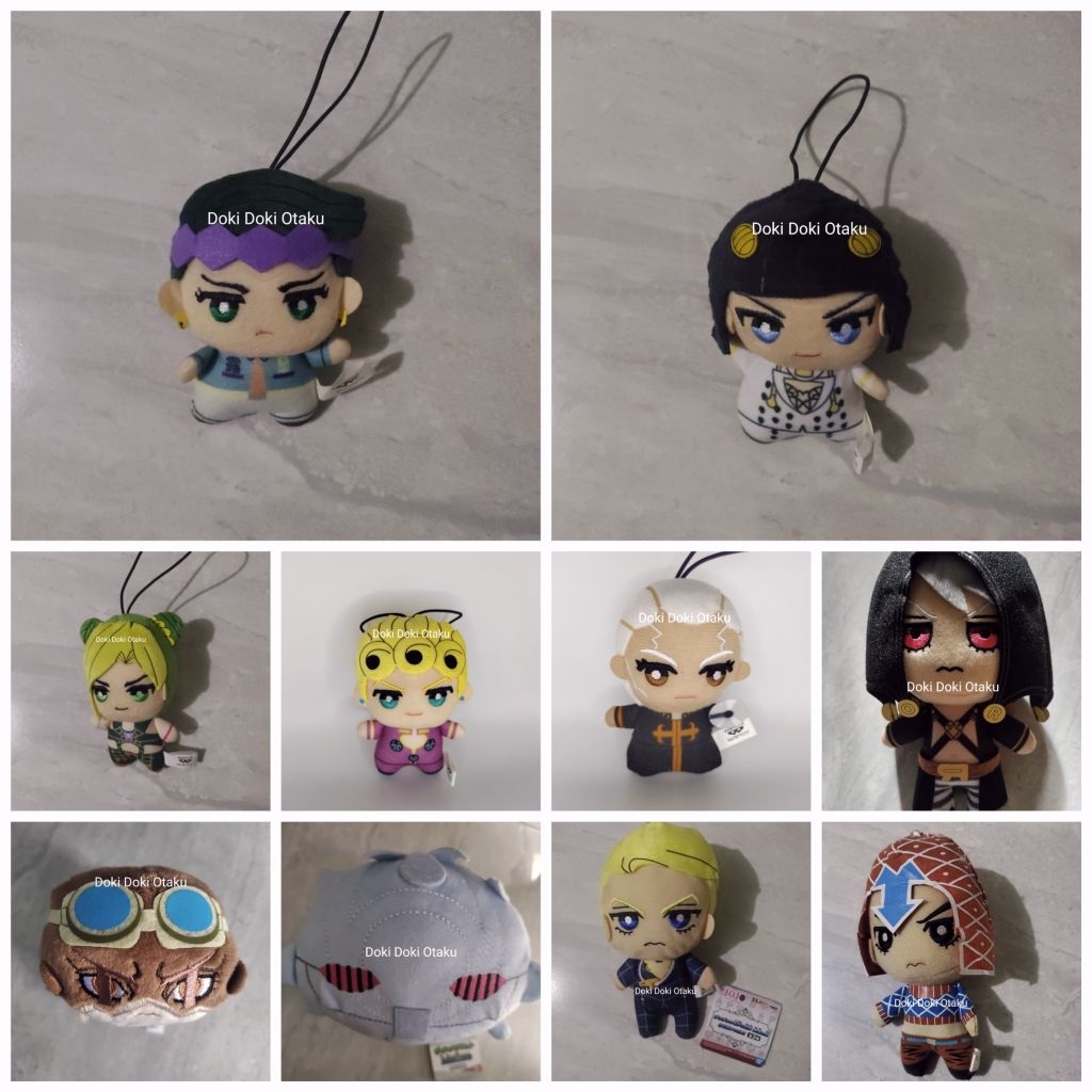 Jojo's Bizarre Adventure Zeppeli, Jonathan Joestar, Giorno Giovanna, Jotaro Kujo, Joseph Joestar, Jo