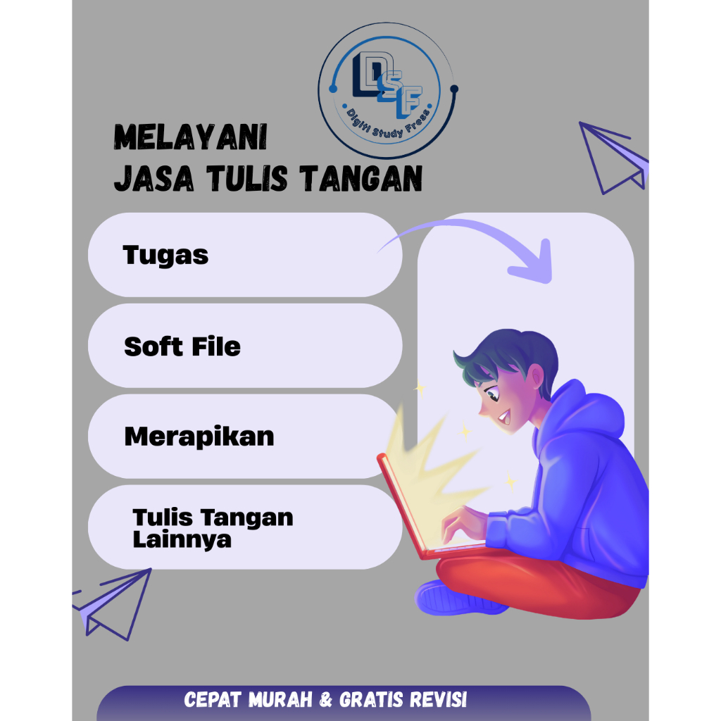 Jasa Tulis Tangan, Cepat/Murah/Bergeransi