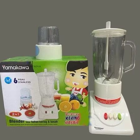 Promo Blender 2 in 1 Kaca 6 Mata Pisau TD Yamakawa Murah Banjarmasin