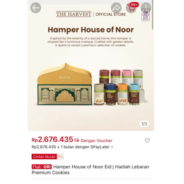 Hampers Harvest Premium Cookies