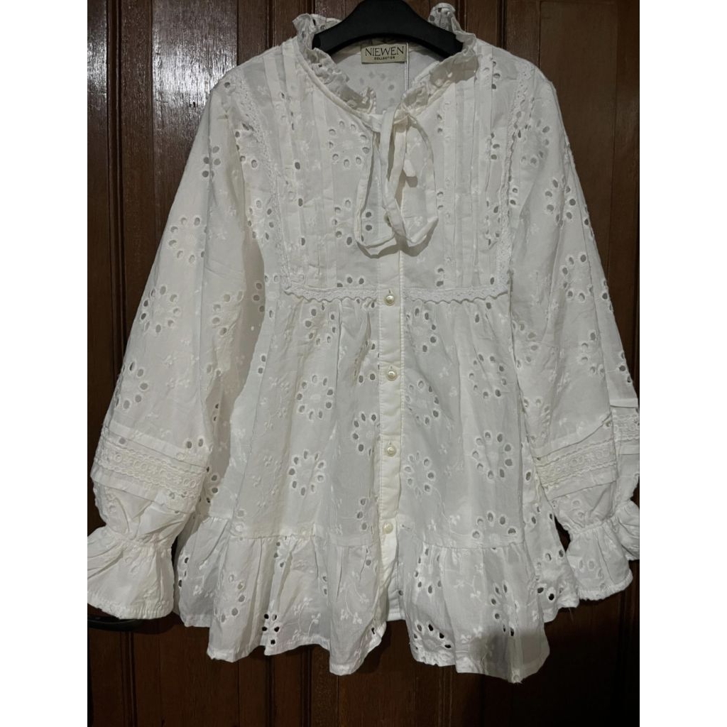 NIEWEN COLLECTION blouse katbol furring