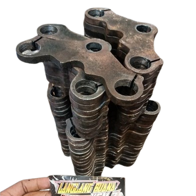 segitiga T atas sekok depan as 31 Gl MP Tiger (bahan besi 12 Mili )PNP setang JRS /RG /champh