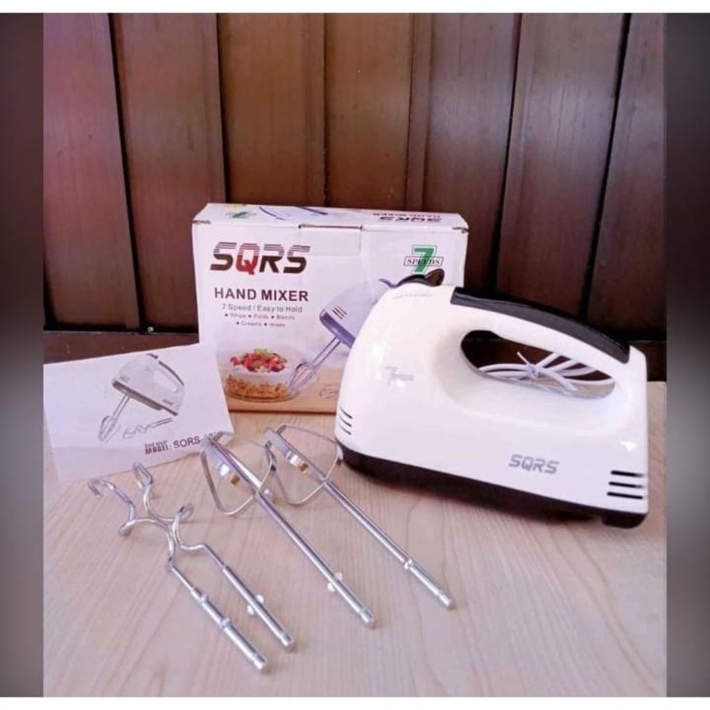 Hand mixer serbaguna sqrs / hand mixer kue telor atau adonan sqrs