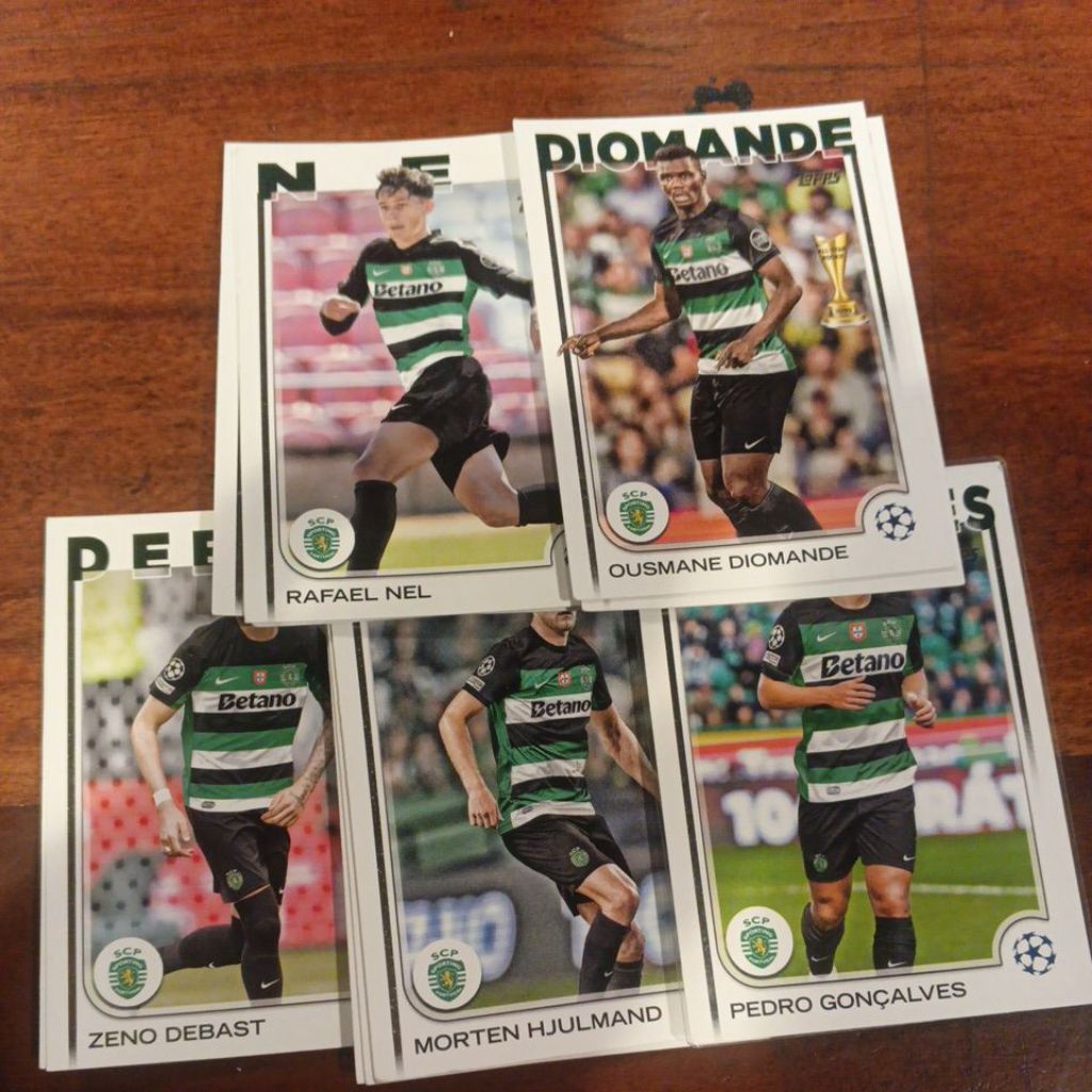 kartu bola topps ucc 2025 sporting Lisbon