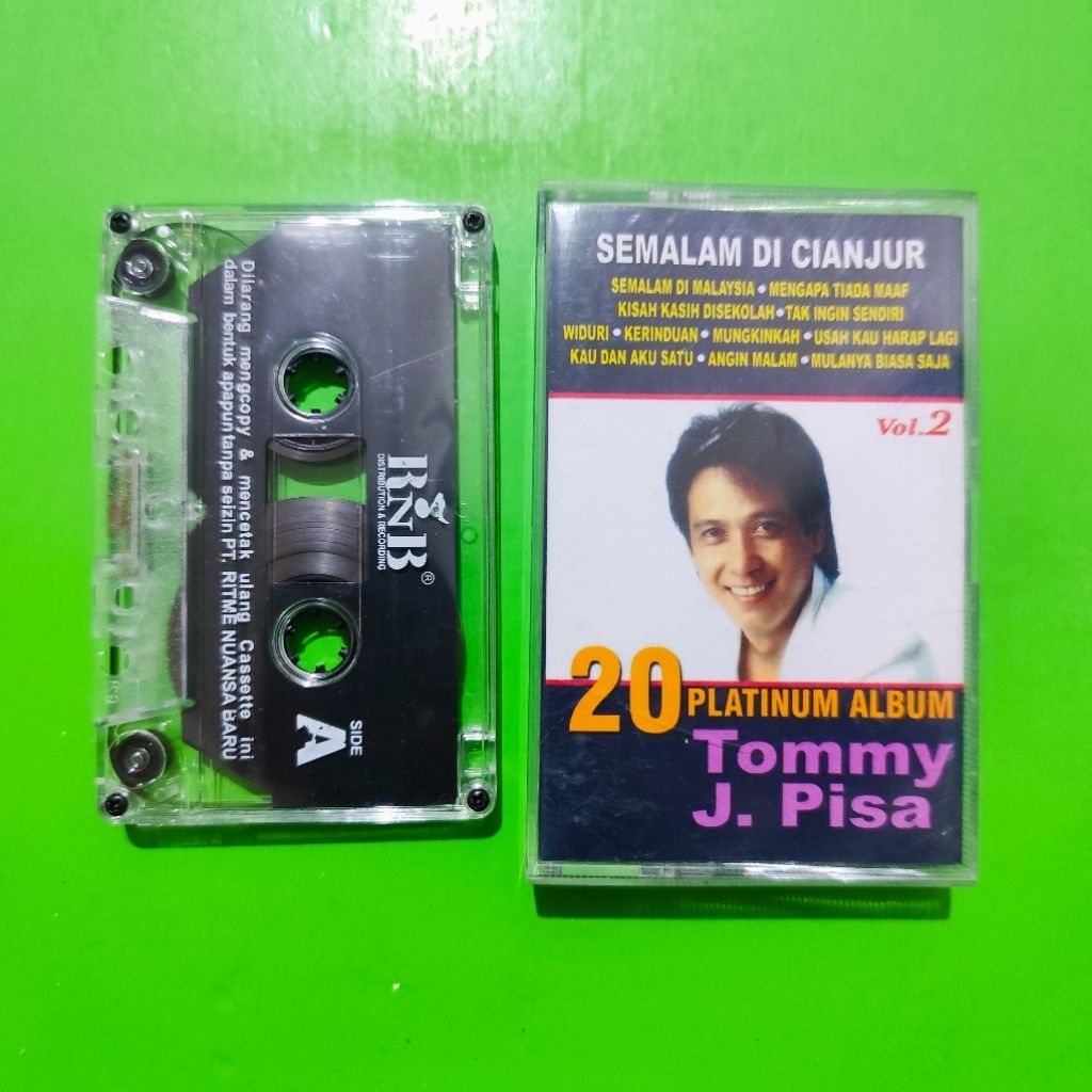 Kaset TOMMY J PISA 20 Platinum Album