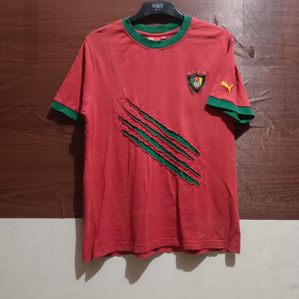 puma cameroon ringer tee