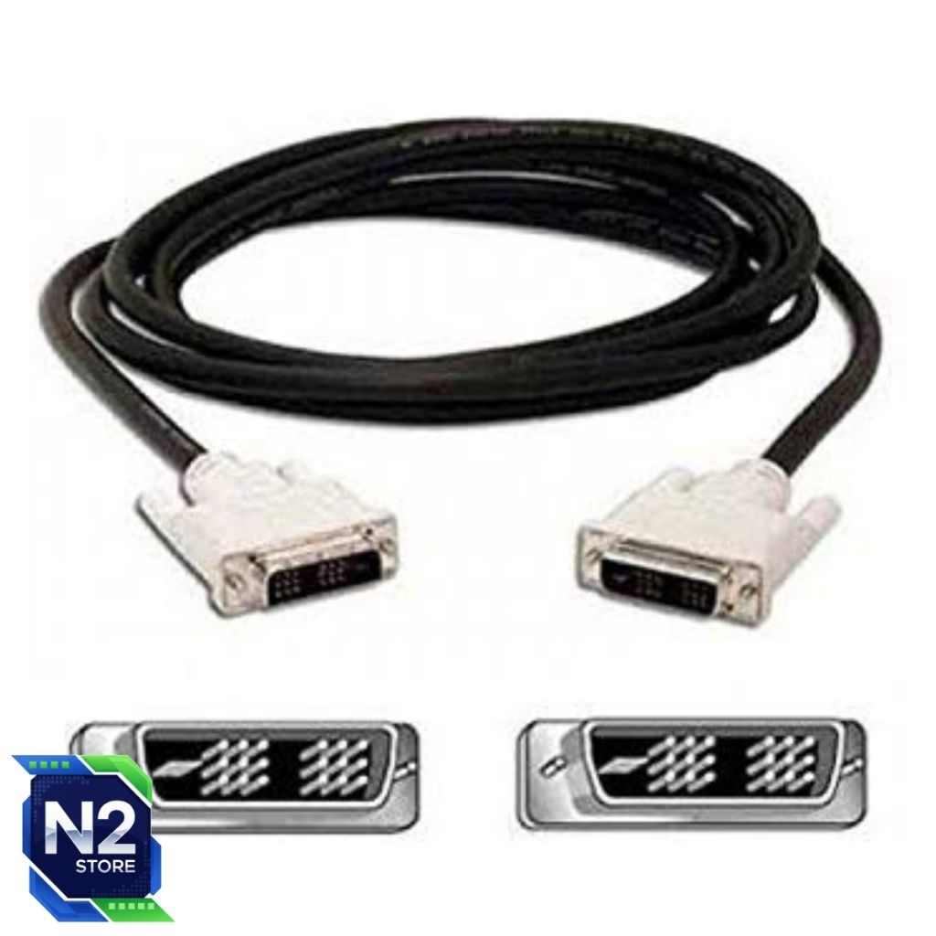 KABEL DVI D 24+1 TO DVI D 24+1 PANJANG 1.5 METER / CABLE DVI D 1.5M