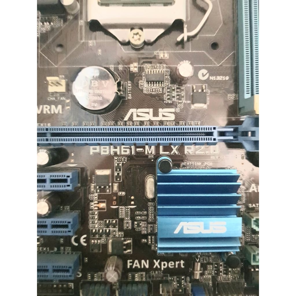Paket Motherboard Asus P8H61-M LX R2.0 (Anti-Surge) + Processor I3 2130 3.40Ghz