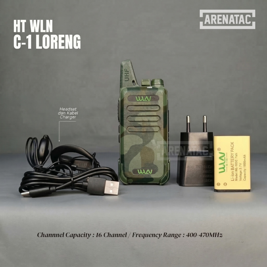 HT WLN C-1 LORENG HITAM ISI 1 PCS