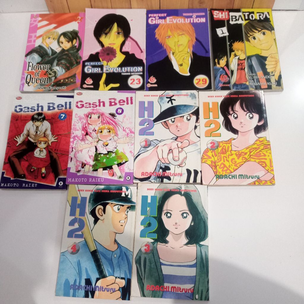 Komik gashbell flower of queen perfect girl shibatora level comic komik m&c komik populer