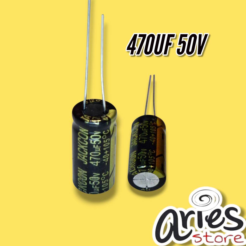 ELCO 470UF 50V ORIGINAL JACKCON