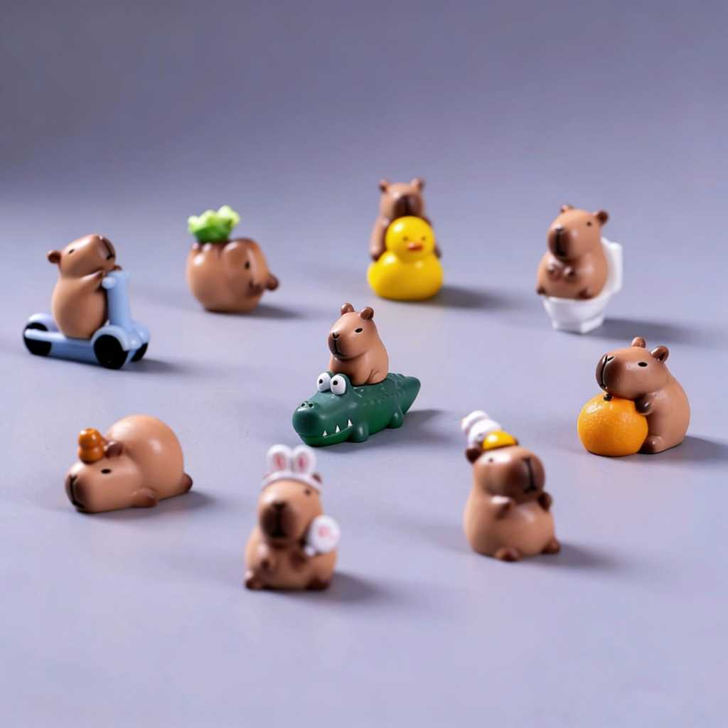 Miniatur Micro Landscape Capybara cute