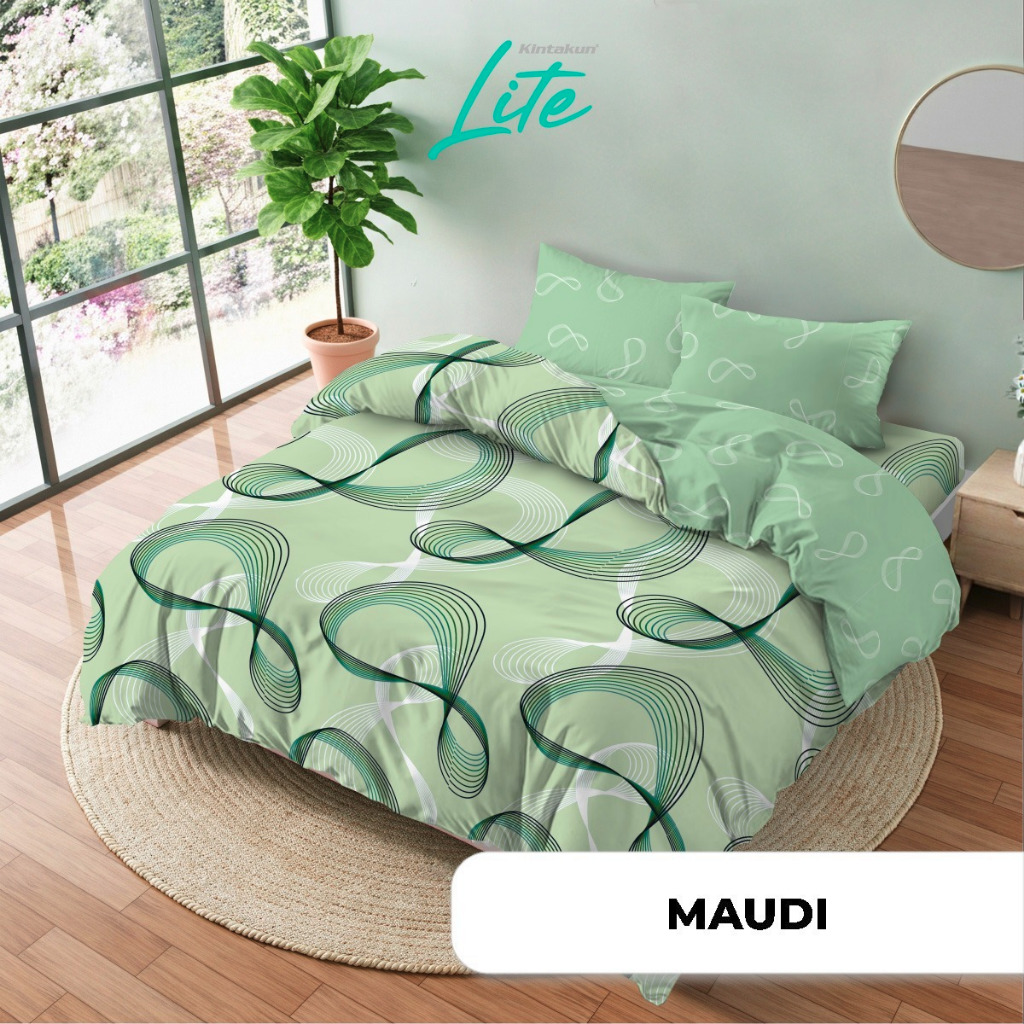 Bedcover Kintakun Lite Tinggi 30cm Uk 120x200 / 160x200 / 180x200 / 200x200 T30 Set Sprei Flat