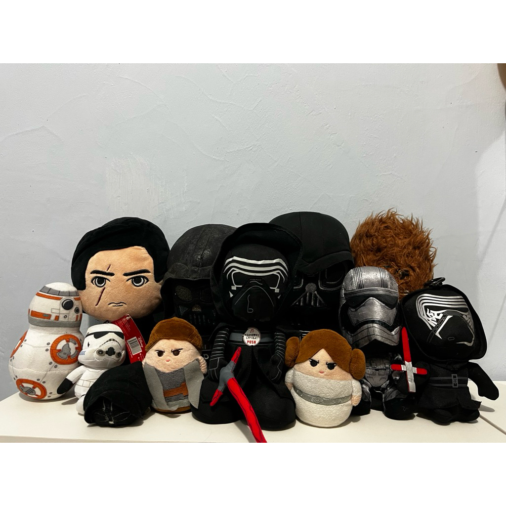 [STAR] BONEKA STAR WARS BB8 Darth Vader Stroomtoopers Yoda
