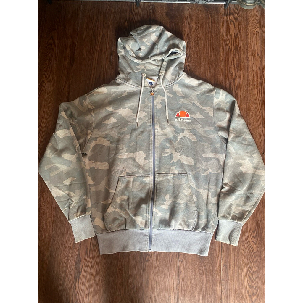 Hoodie Ellesse Camo Grey