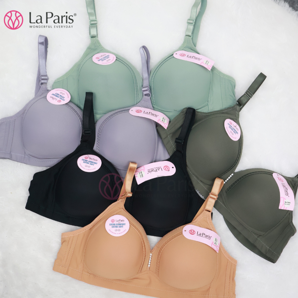 BH Cup Besar Jumbo Uk 40 - 46 La Pasir Underwear Cup C Kait 3 Tanpa Kawat 7903 Anti Lemak