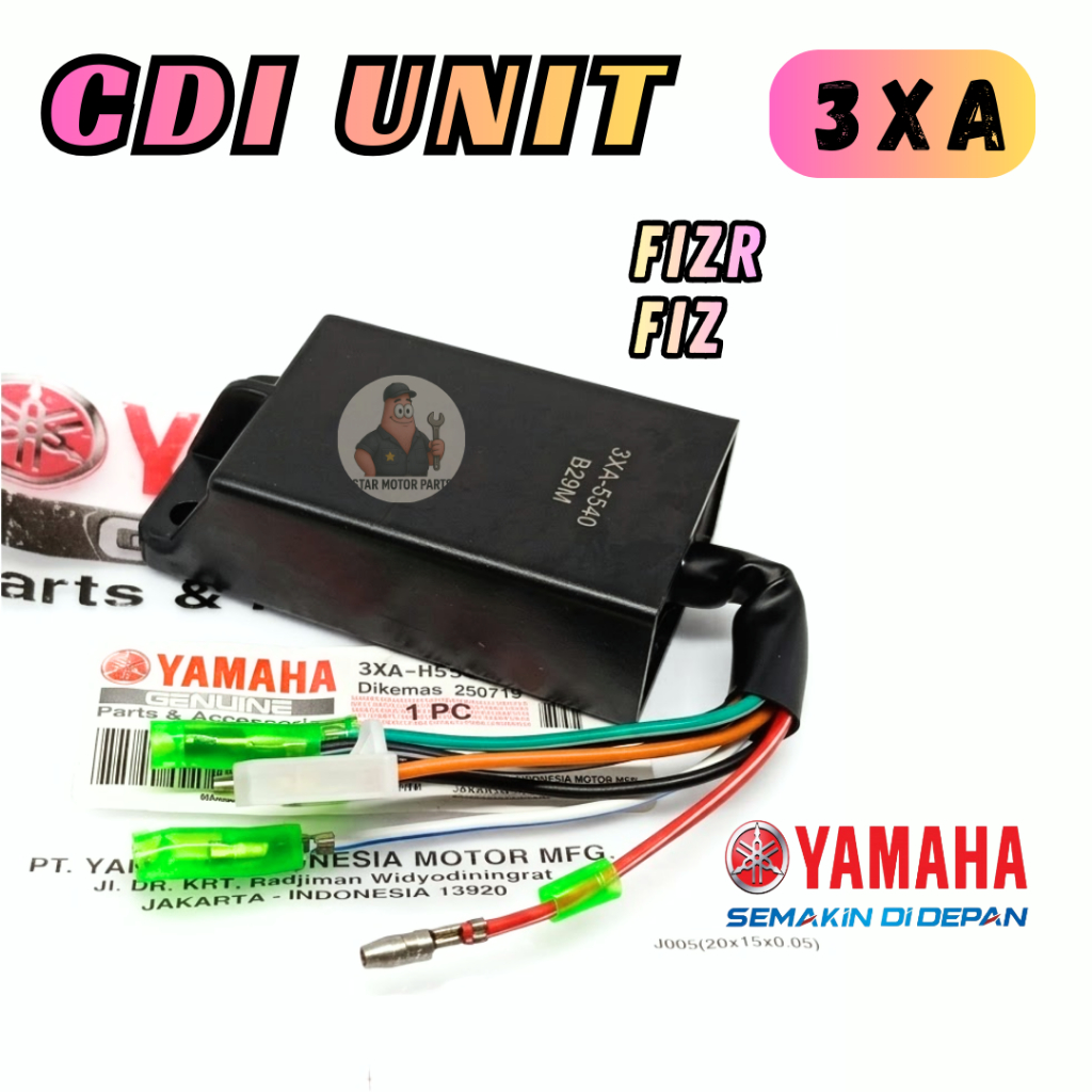 3XA-H5540-00 CDI 3XA CDI UNIT 3XA ORIGINAL YAMAHA F1ZR 2T FIZR FORCE1 DLL