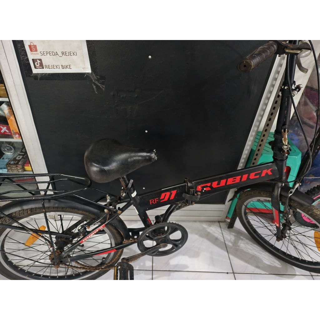 BEKAS SEPEDA LIPAT 20 RUBICK