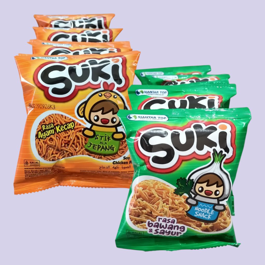 Siantar Top SUKI MIE Rasa Ayam Kecap & Bawang Sayur 18gr [10 pcs/pack]