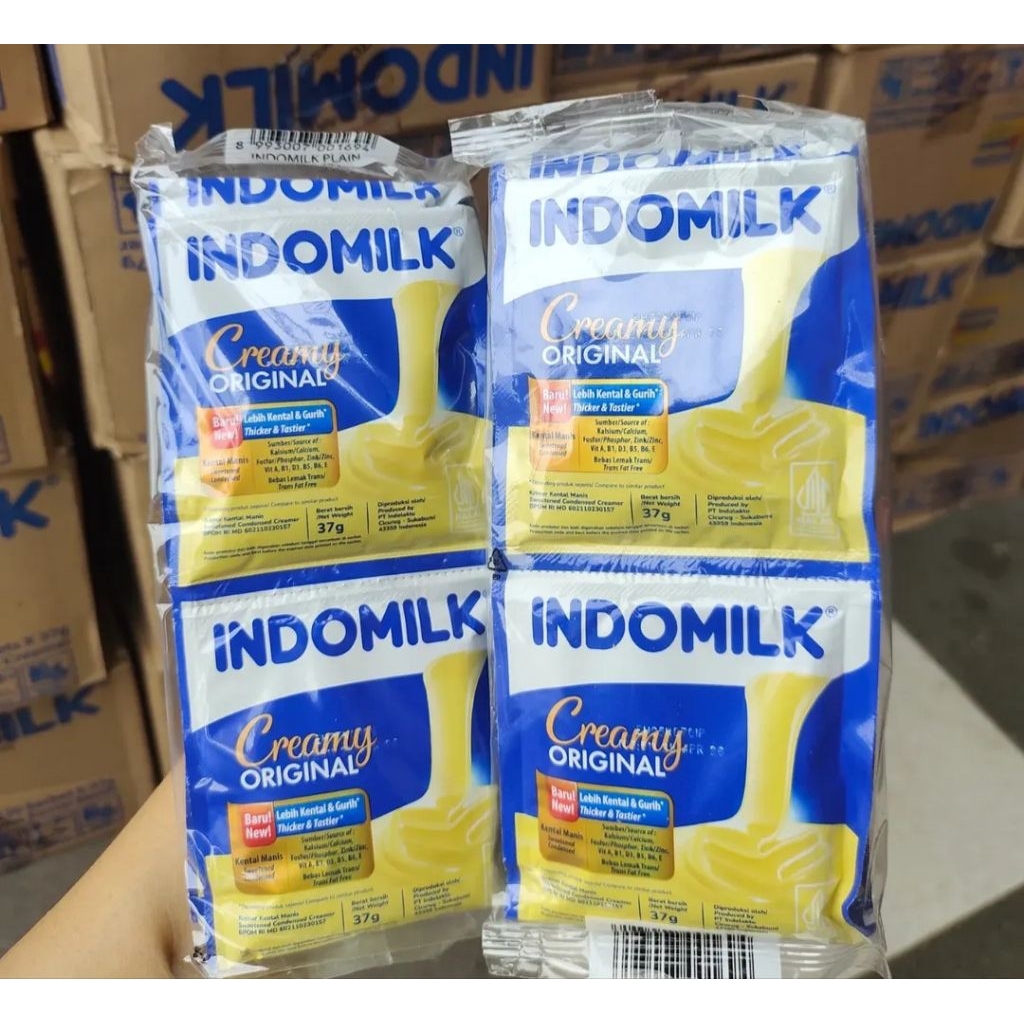 susu Indomilk sachet 1dus isi 120pcs