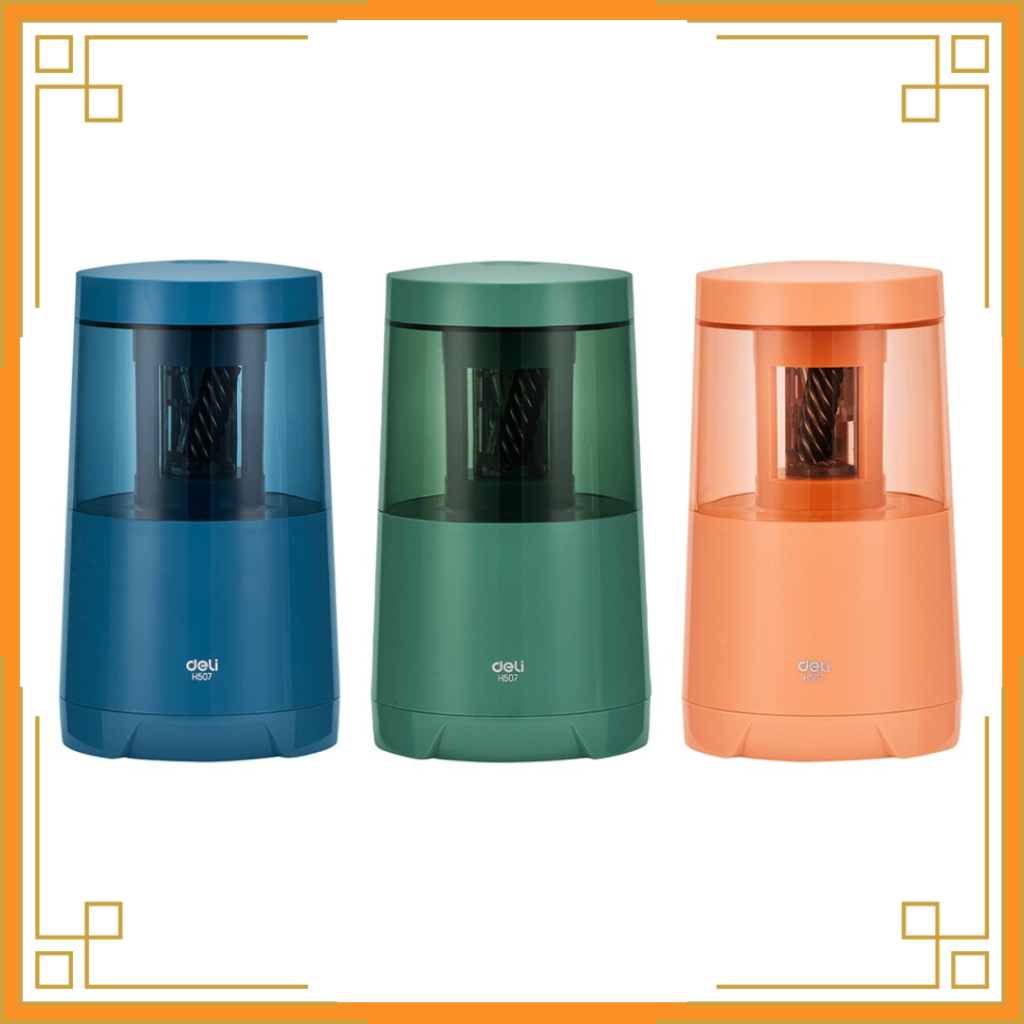 DELI Sharpener Peruncing Rautan Electric One PIece EH507