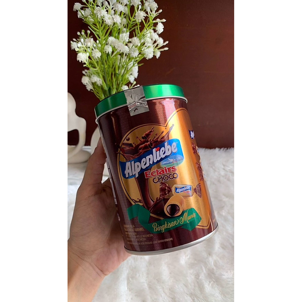 alpenliebe eclairs permen alpenliebe kaleng