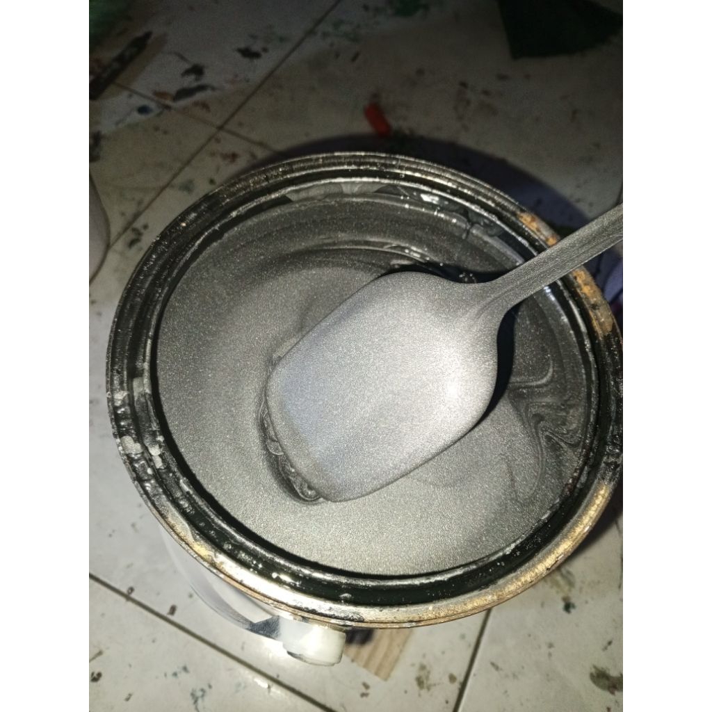 cat PU Titanium Grey Silver metalic