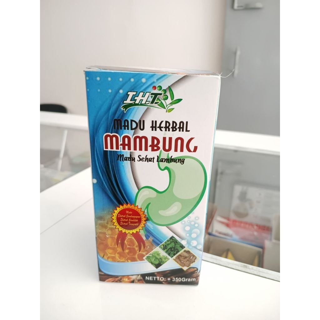 MADU HERBAL MAMBUNG 350 GRAM - MADU SEHAT LAMBUNG