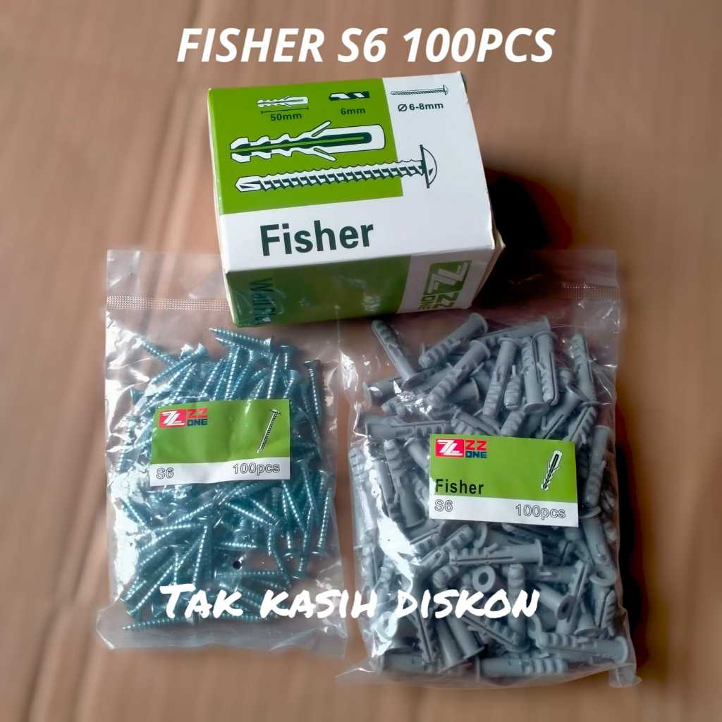 ZZONE WALL PLUG S6 S8 S10 S12 FISHER + SEKRUP