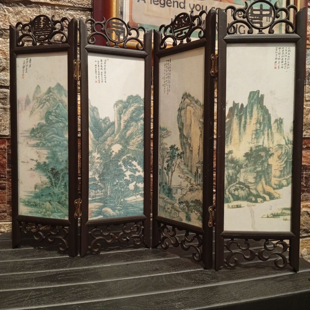 Pajangan Antik Vintage Sketsel Miniatur China