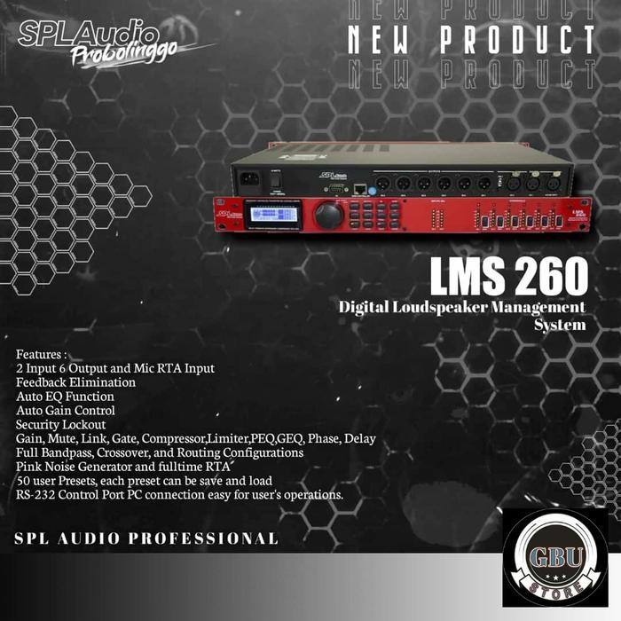 MANAGEMENT SPEAKER/LMS SPL AUDIO 260