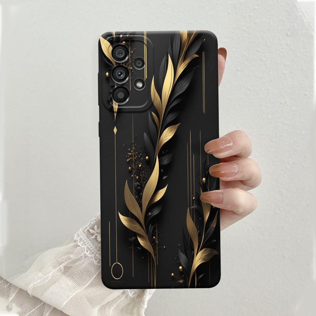 Case Samsung A32 4G / 5G - Geloracase - Casing Samsung A32 4G - Motif case bunga - Samsung - Softcas