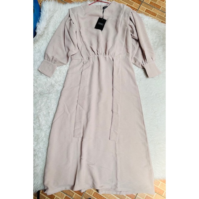 NEW Gamis Dress Cream MFMW