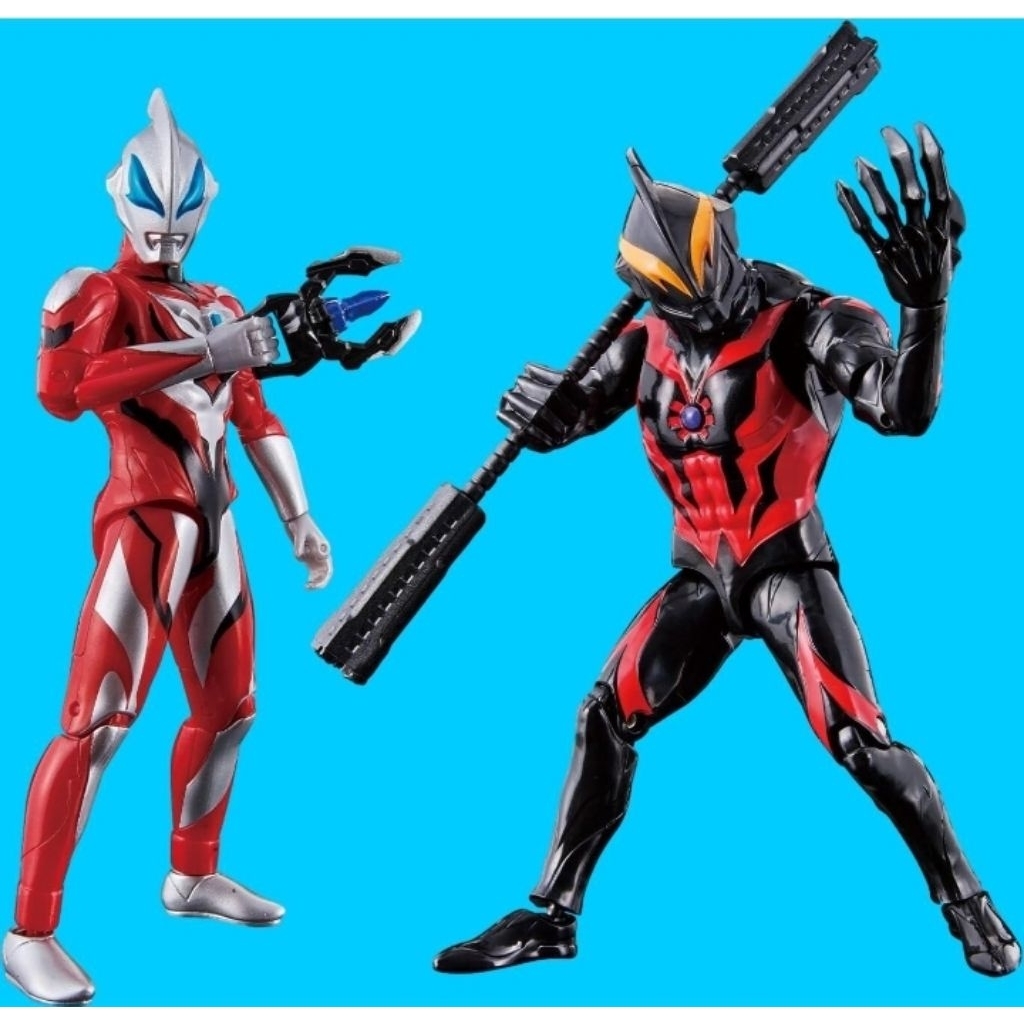 Bandai Ultra Action Ultraman Geed vs Belial skala SHF
