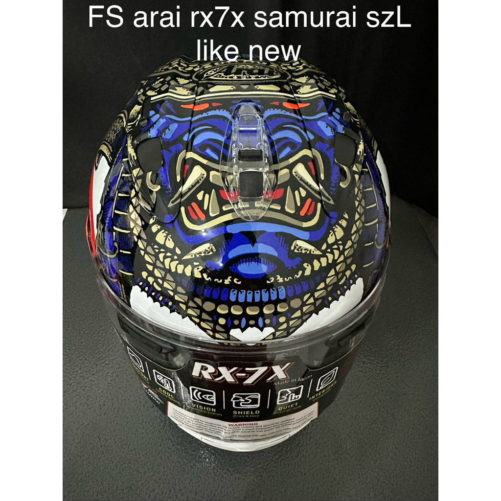 arai rx7x samurai