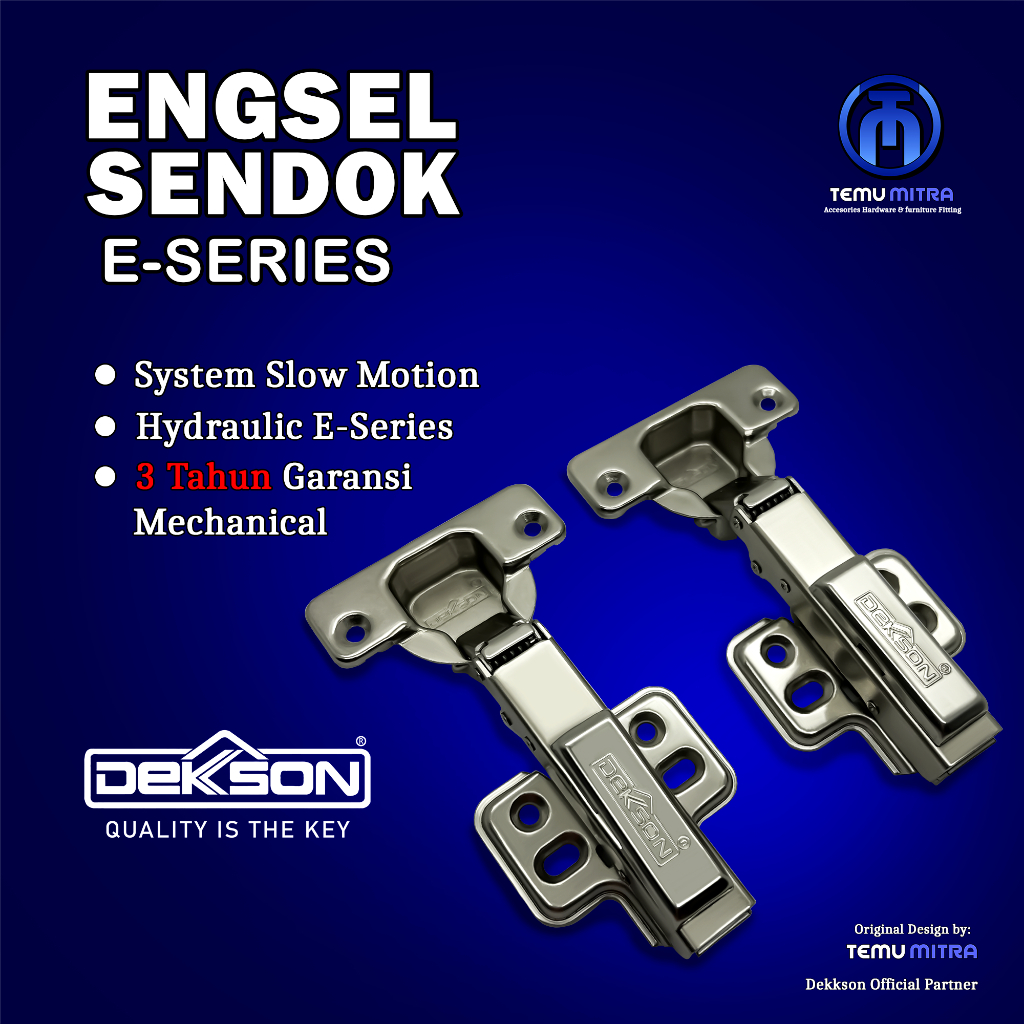 Engsel Sendok Slow Motion, Engsel sendok Dekson, Eengsel bergaransi, engsel sendok Dekkson, Engsel H
