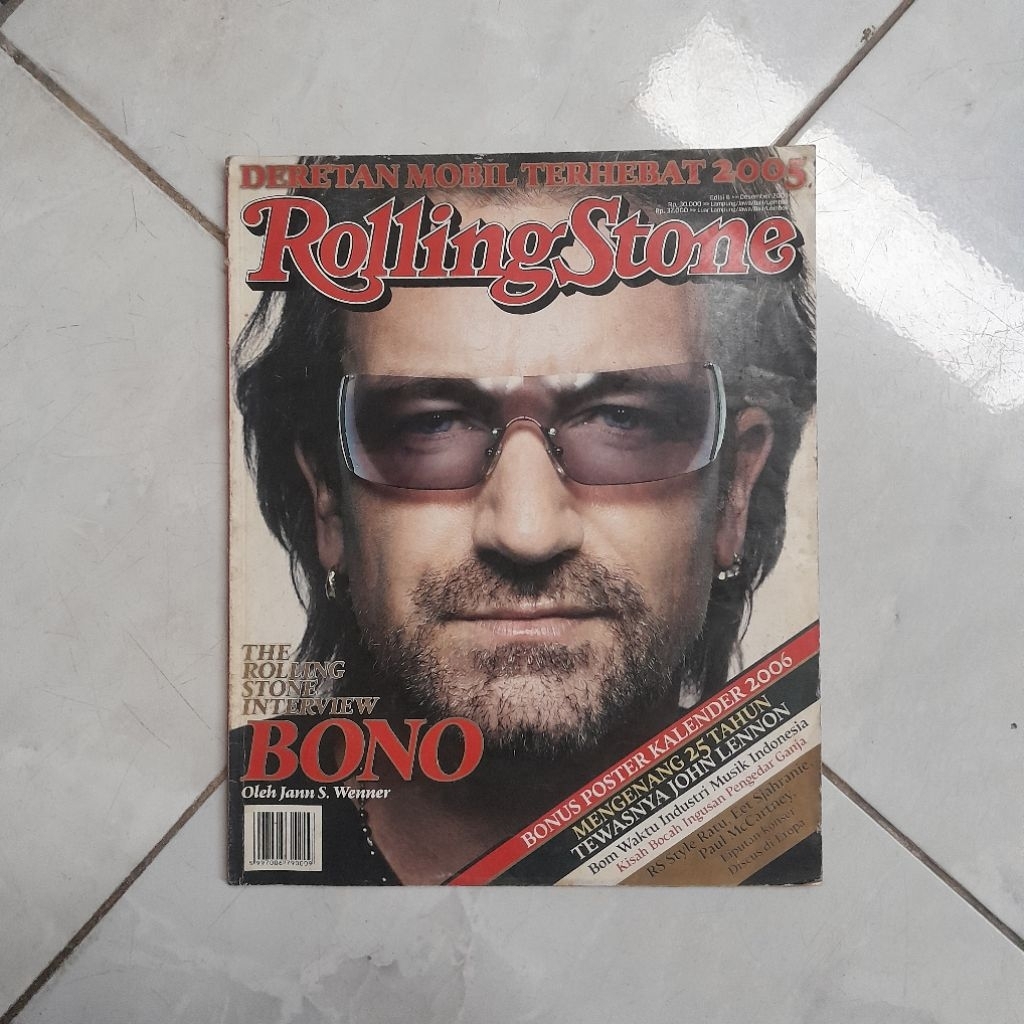 Majalah The Rolling Stone Interview Bono(Rolling Stone)